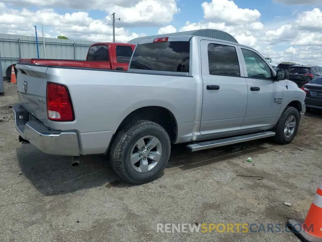 3 Photograph of a damaged car 1C6RR7KG3KS501933 RAM 1500 2019