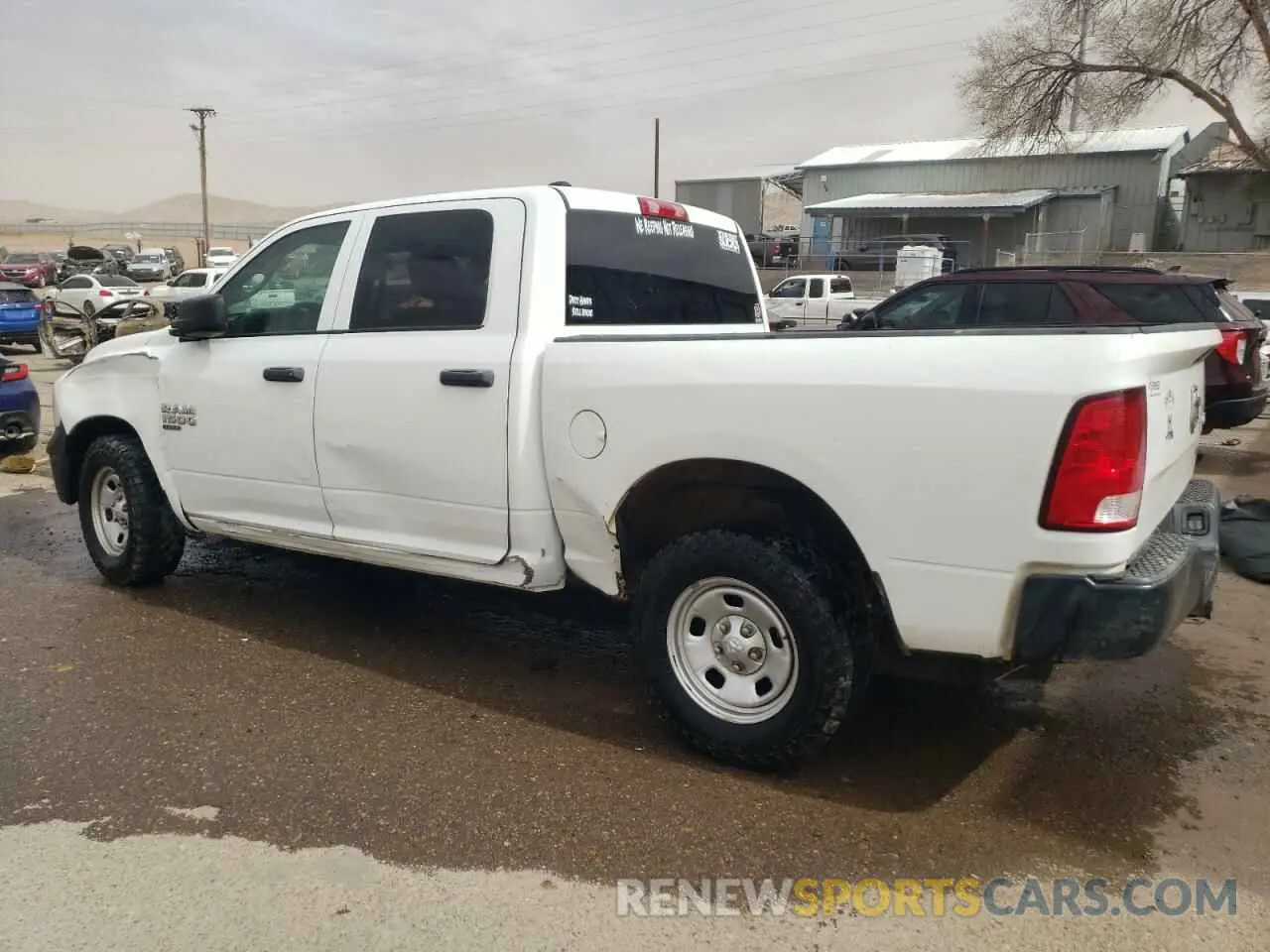 2 Photograph of a damaged car 1C6RR7KG8KS634414 RAM 1500 2019