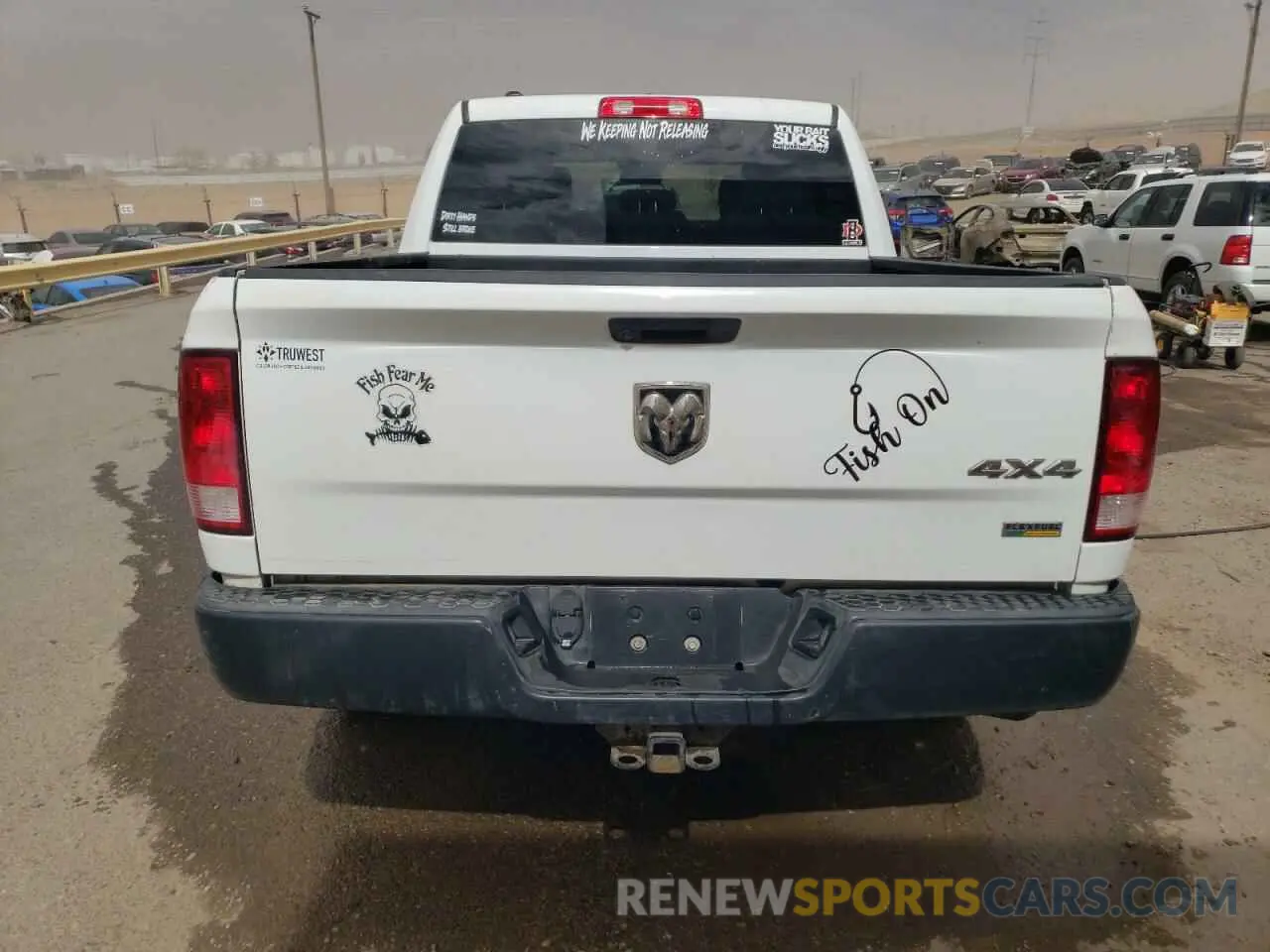 6 Photograph of a damaged car 1C6RR7KG8KS634414 RAM 1500 2019