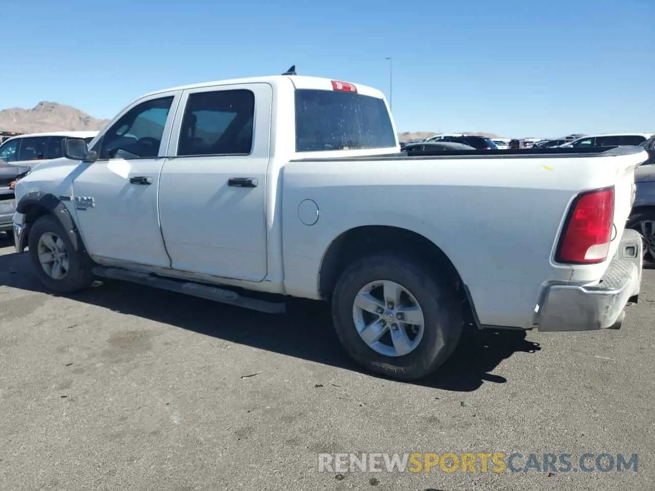 2 Photograph of a damaged car 1C6RR7KM0KS675643 RAM 1500 2019