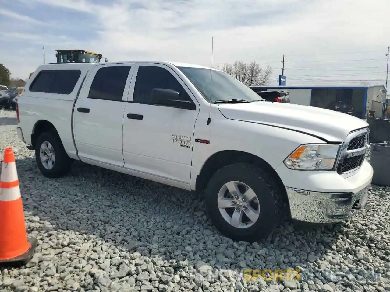 4 Photograph of a damaged car 1C6RR7KM3KS682179 RAM 1500 2019