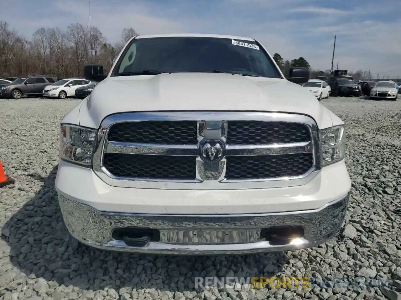 5 Photograph of a damaged car 1C6RR7KM3KS682179 RAM 1500 2019