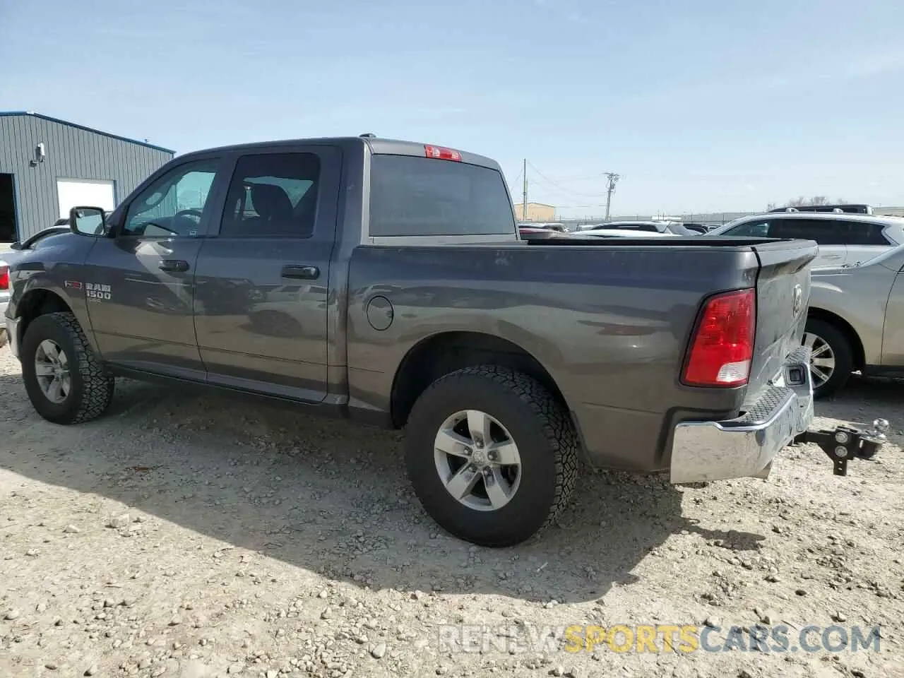 2 Photograph of a damaged car 1C6RR7KM3KS682392 RAM 1500 2019