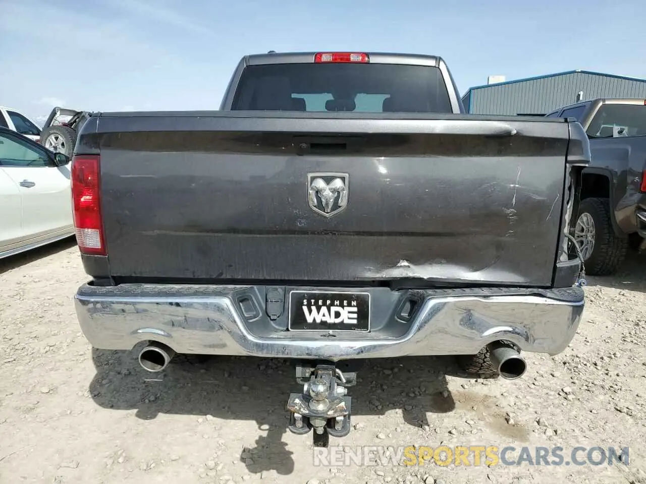 6 Photograph of a damaged car 1C6RR7KM3KS682392 RAM 1500 2019