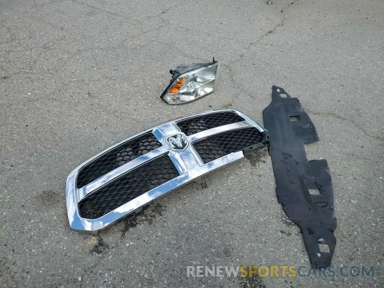 12 Photograph of a damaged car 1C6RR7KM9KS725388 RAM 1500 2019