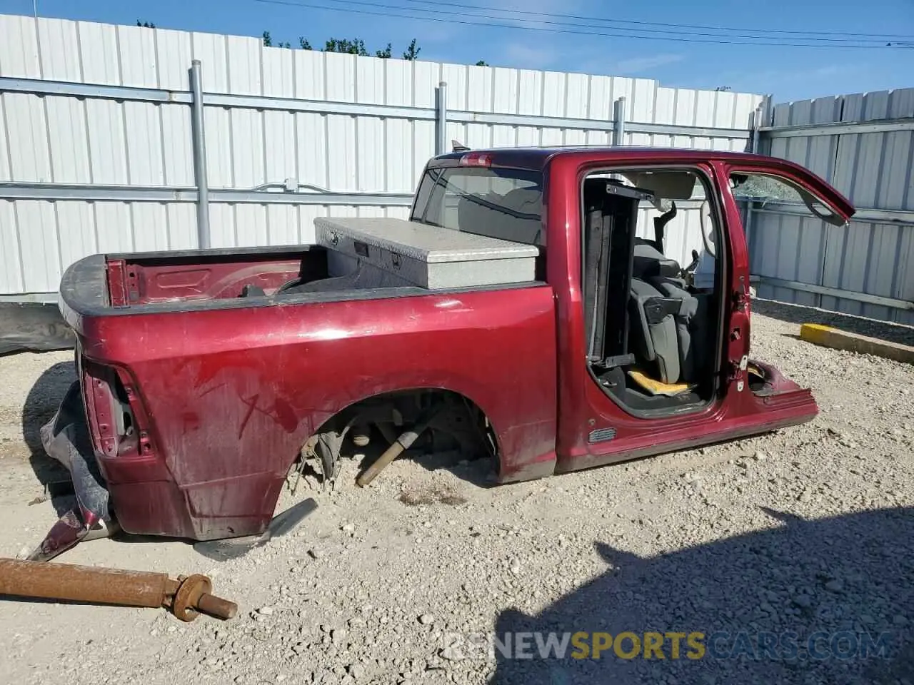 3 Photograph of a damaged car 1C6RR7KT0KS748906 RAM 1500 2019