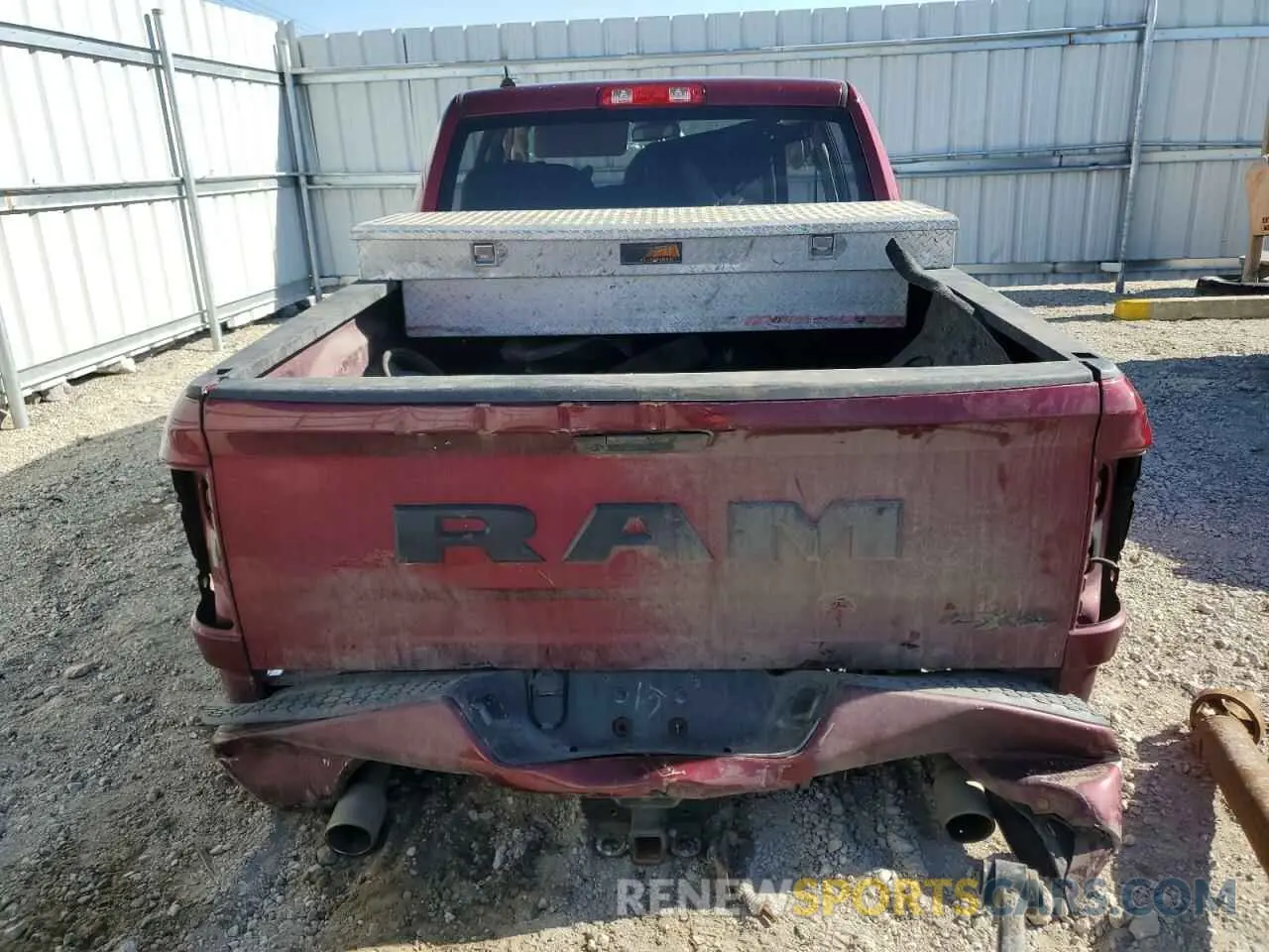 6 Photograph of a damaged car 1C6RR7KT0KS748906 RAM 1500 2019