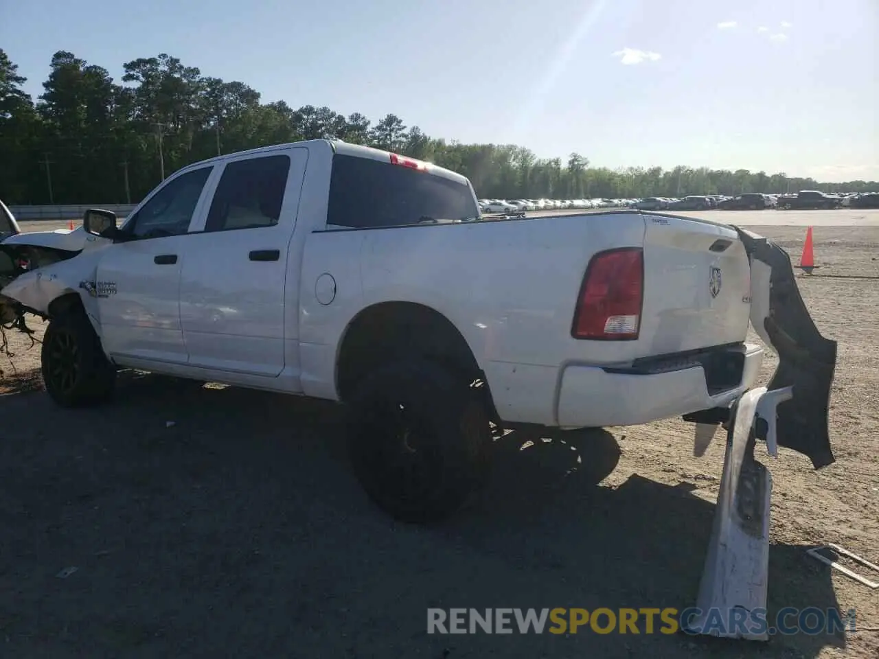 2 Photograph of a damaged car 1C6RR7KT3KS532774 RAM 1500 2019