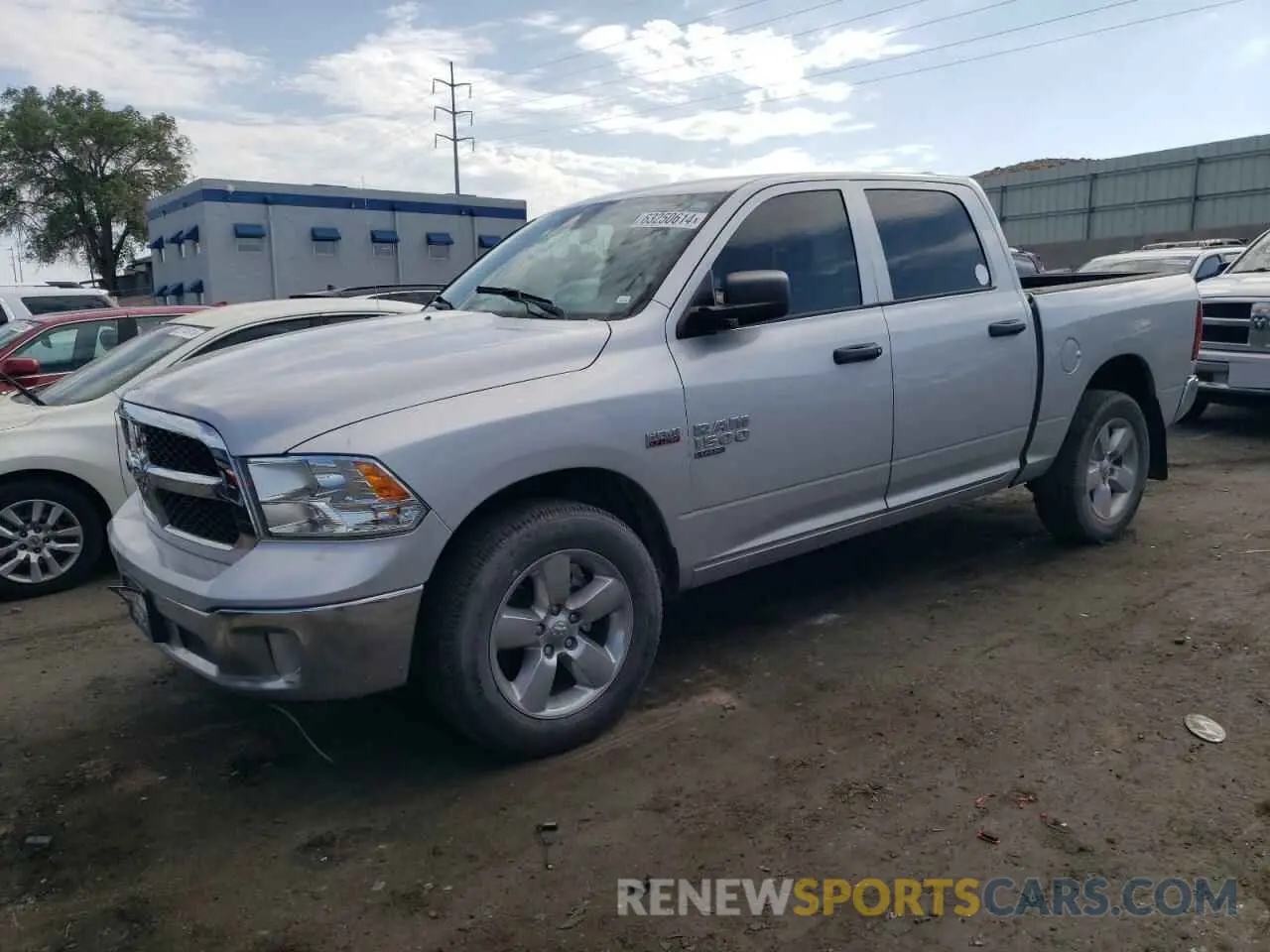 1 Photograph of a damaged car 1C6RR7KT3KS546898 RAM 1500 2019