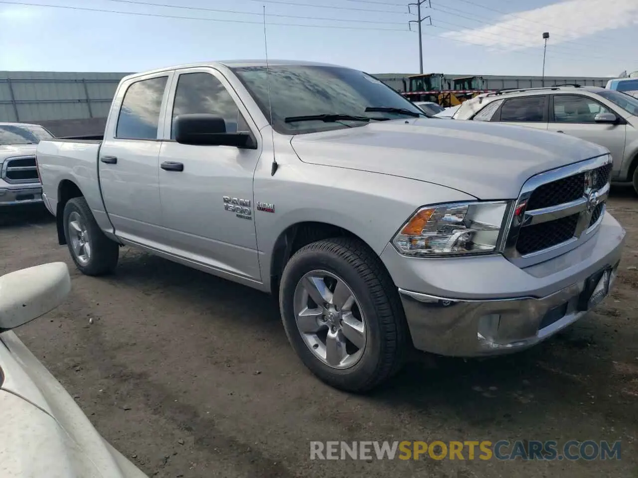 4 Photograph of a damaged car 1C6RR7KT3KS546898 RAM 1500 2019