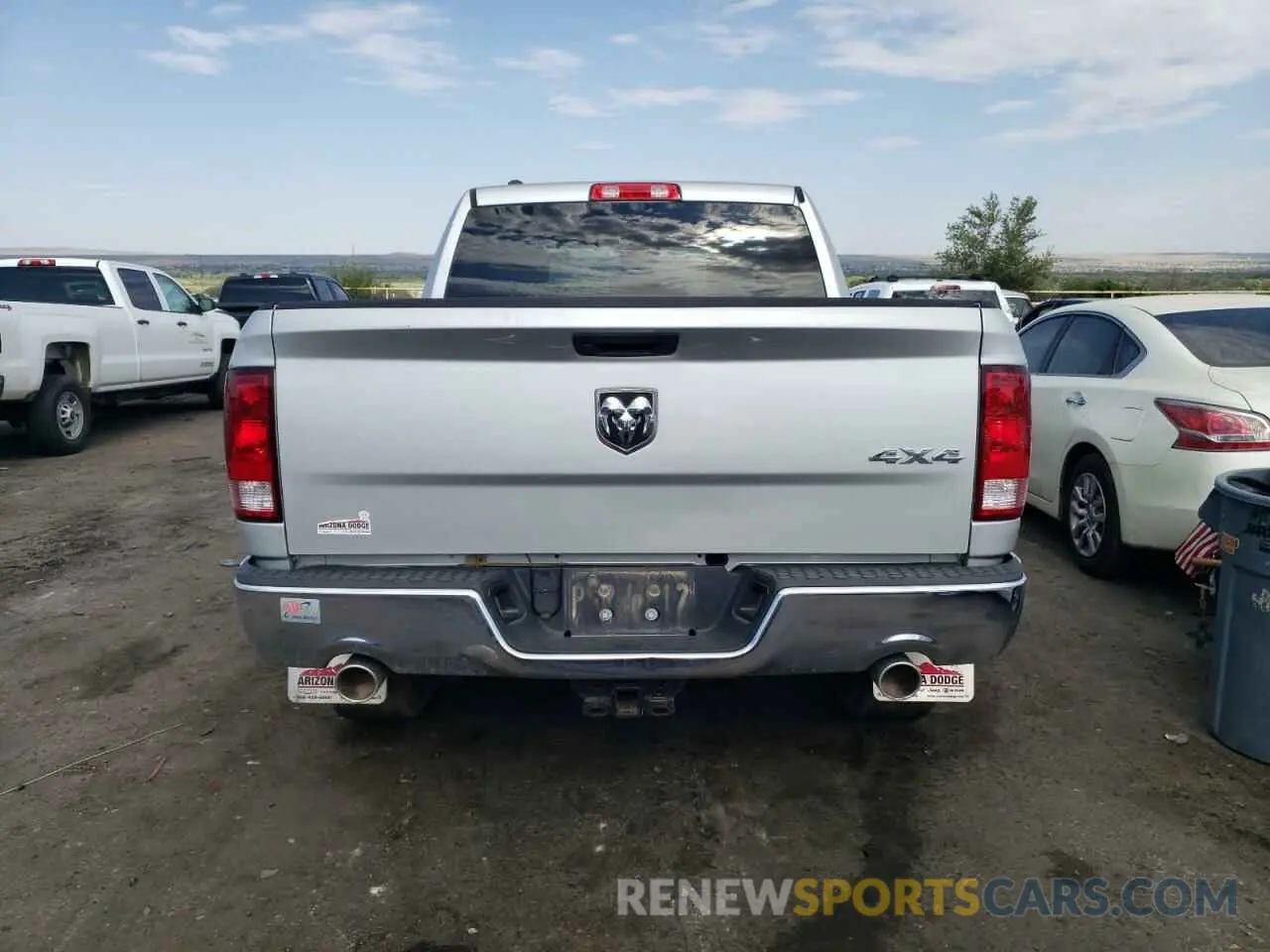6 Photograph of a damaged car 1C6RR7KT3KS546898 RAM 1500 2019