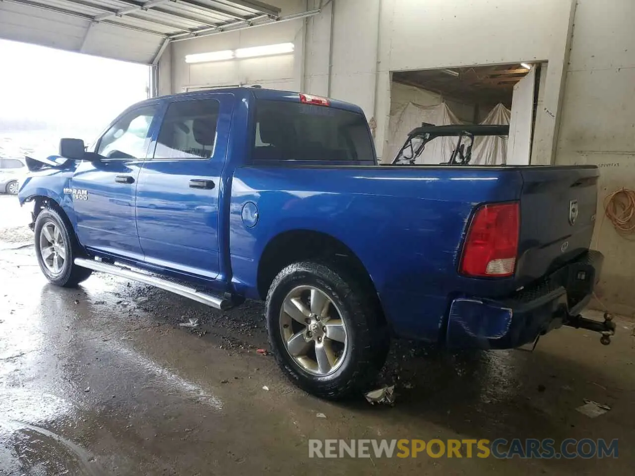 2 Photograph of a damaged car 1C6RR7KT4KS527888 RAM 1500 2019