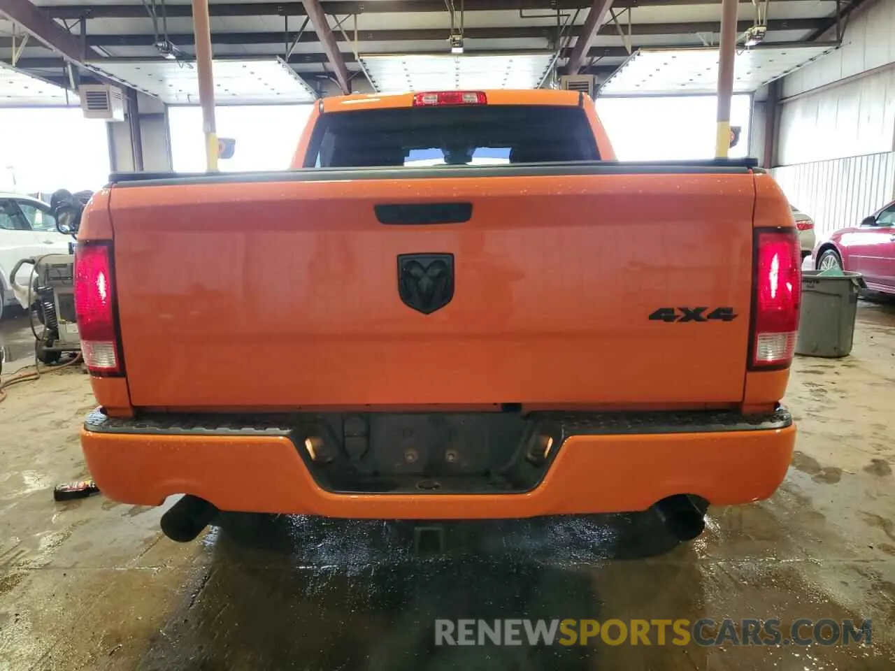 6 Photograph of a damaged car 1C6RR7KT5KS615784 RAM 1500 2019