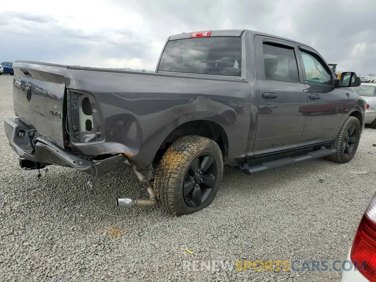 3 Photograph of a damaged car 1C6RR7KT8KS502282 RAM 1500 2019