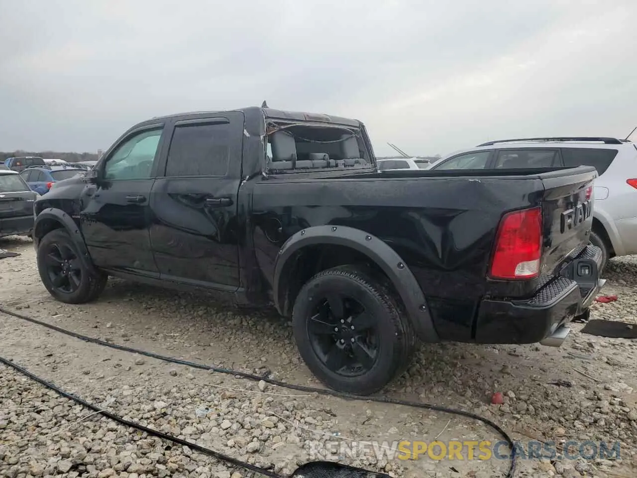 2 Photograph of a damaged car 1C6RR7KT9KS747897 RAM 1500 2019