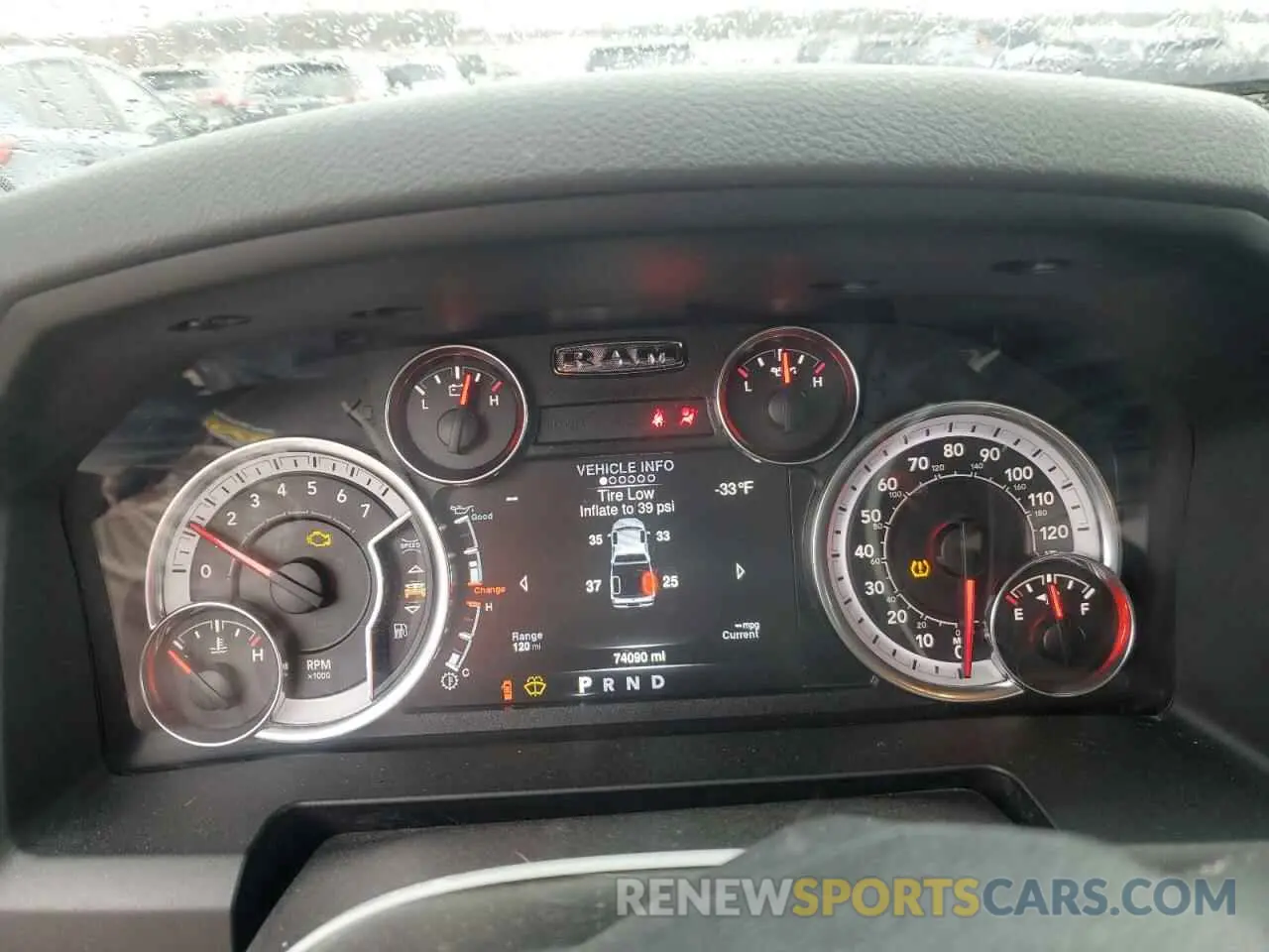 9 Photograph of a damaged car 1C6RR7KT9KS747897 RAM 1500 2019