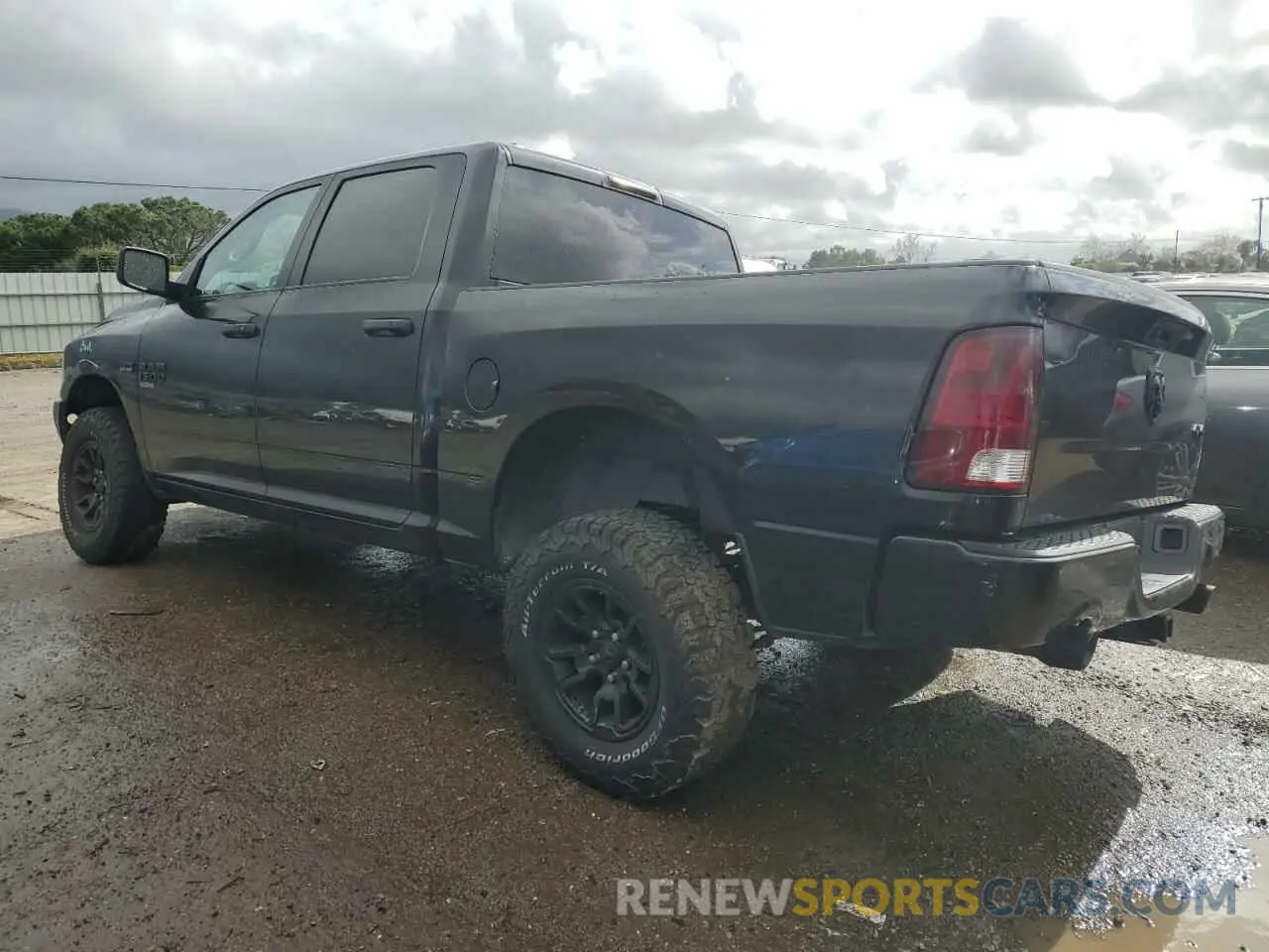 2 Photograph of a damaged car 1C6RR7KTXKS578828 RAM 1500 2019