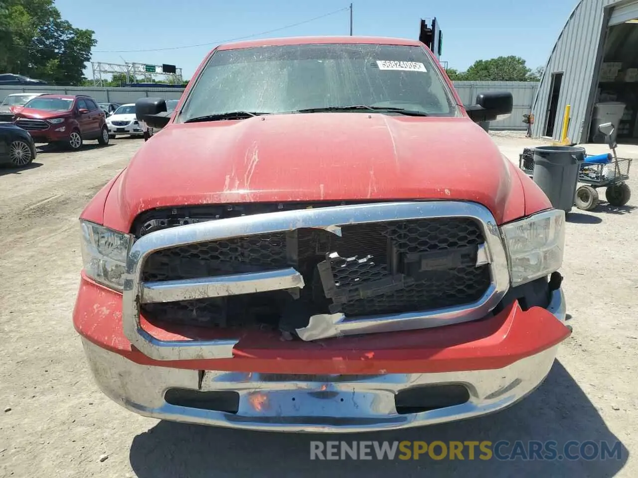 5 Photograph of a damaged car 1C6RR7LG0KS596143 RAM 1500 2019