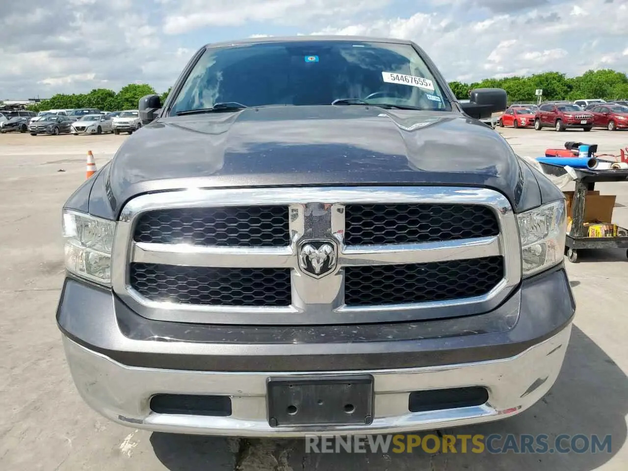 5 Photograph of a damaged car 1C6RR7LG2KS592661 RAM 1500 2019