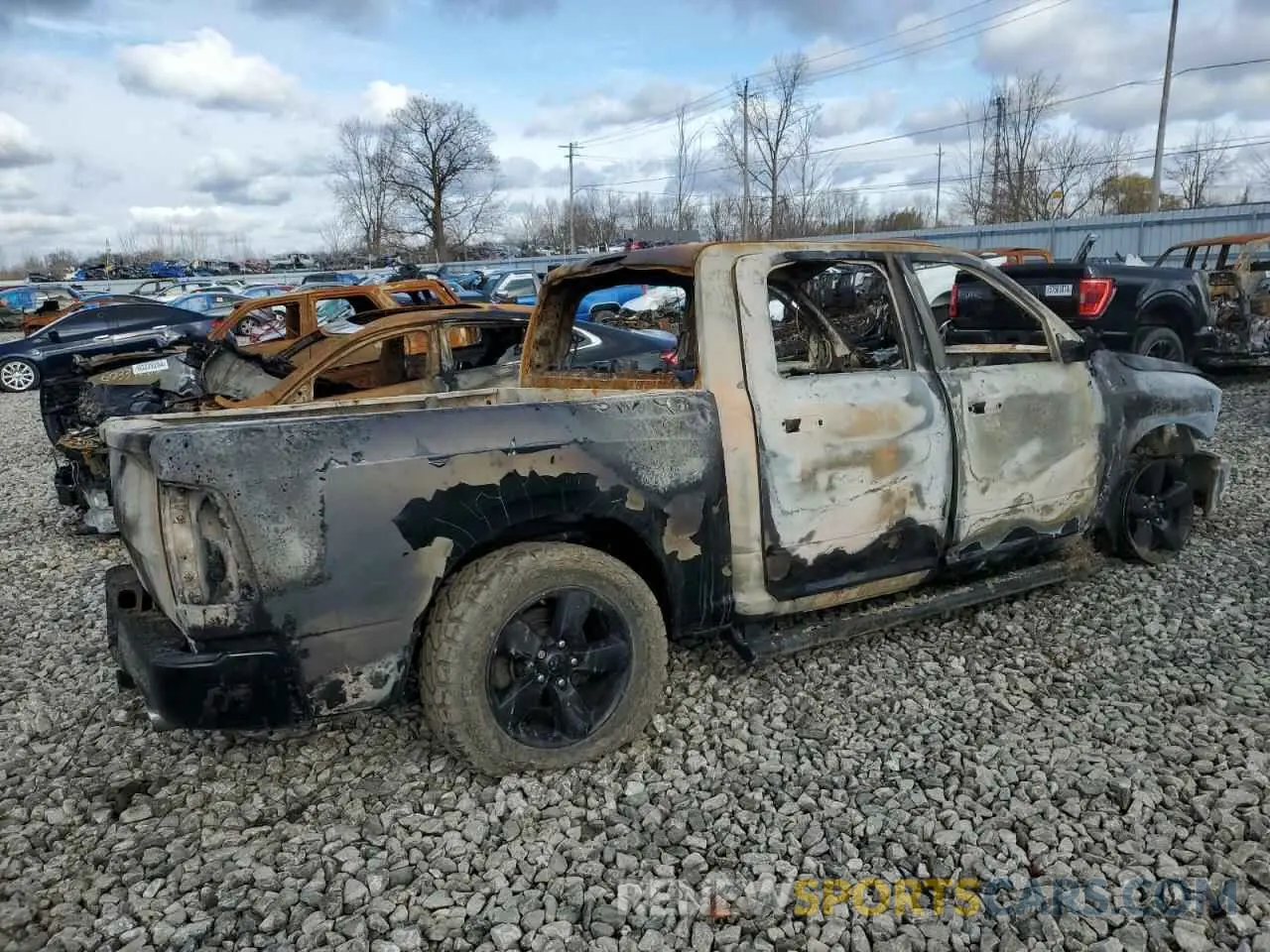 3 Photograph of a damaged car 1C6RR7LM0KS669257 RAM 1500 2019
