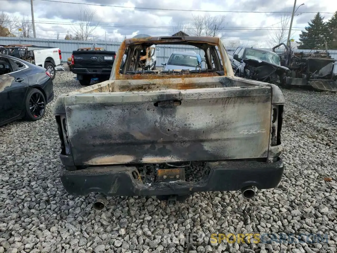 6 Photograph of a damaged car 1C6RR7LM0KS669257 RAM 1500 2019