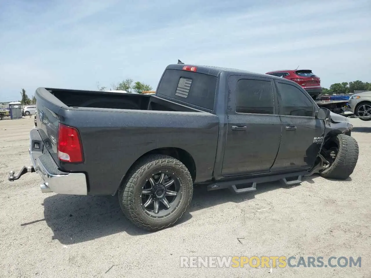 3 Photograph of a damaged car 1C6RR7LT0KS688026 RAM 1500 2019