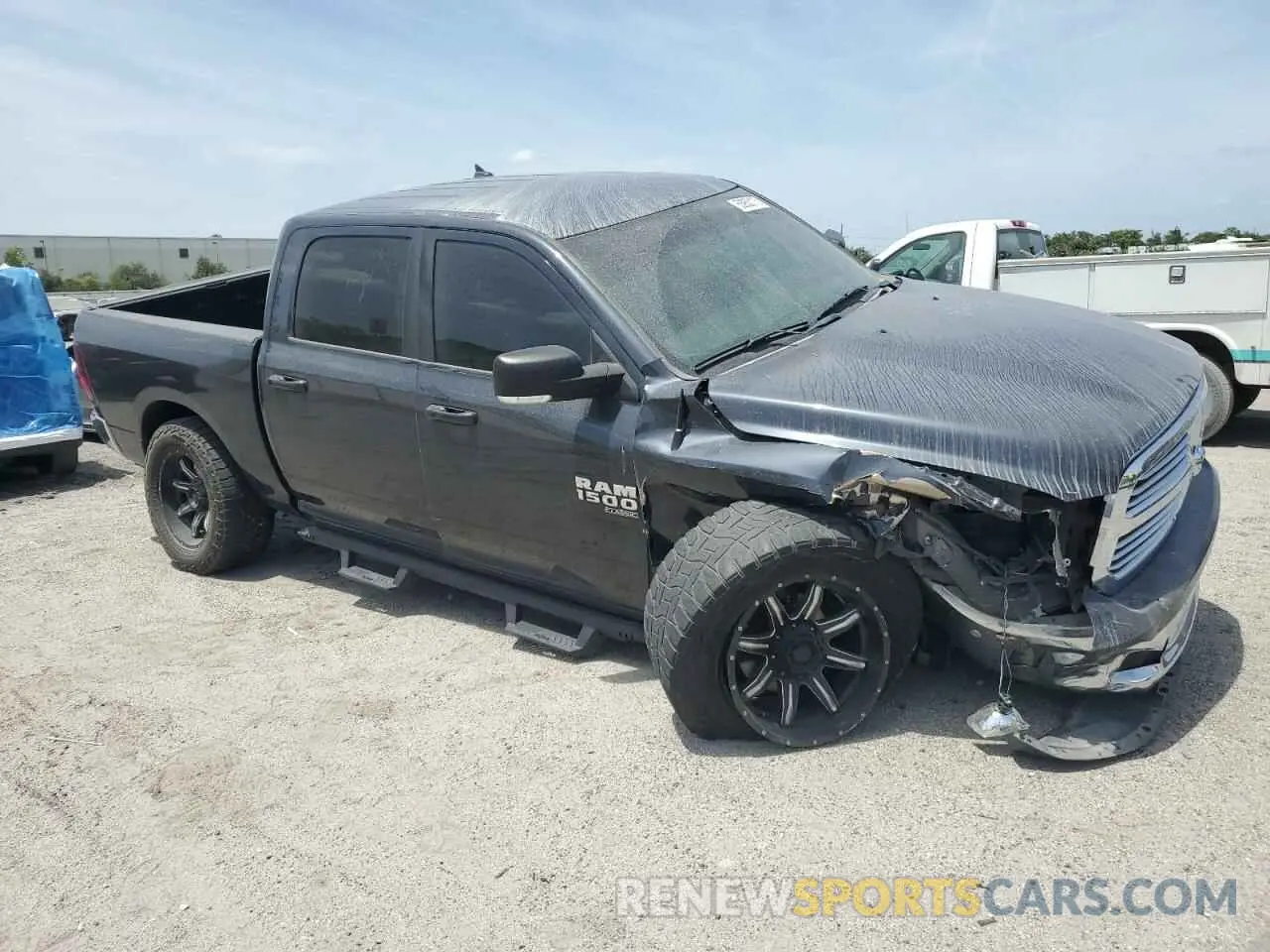 4 Photograph of a damaged car 1C6RR7LT0KS688026 RAM 1500 2019