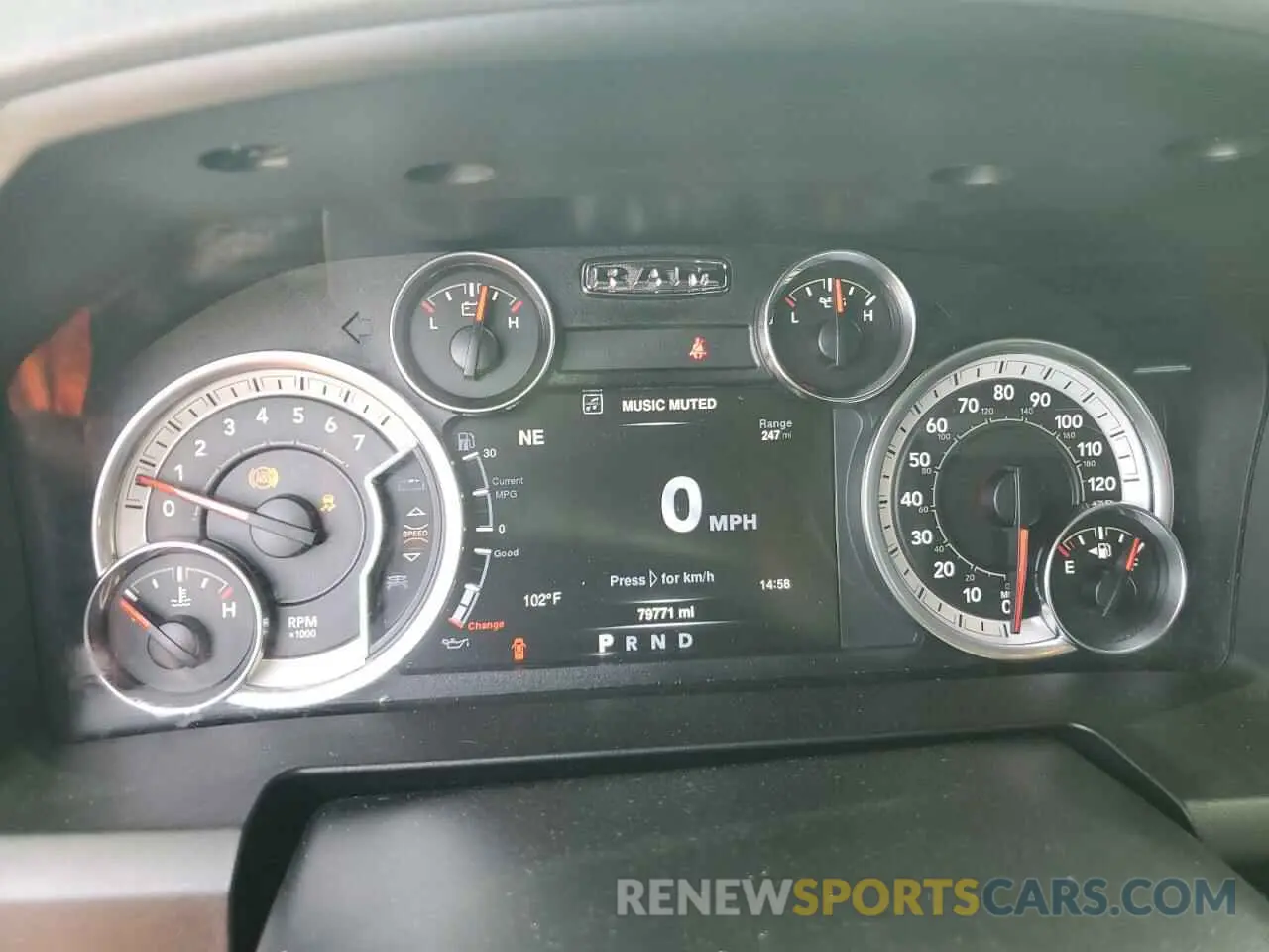 9 Photograph of a damaged car 1C6RR7LT0KS688026 RAM 1500 2019