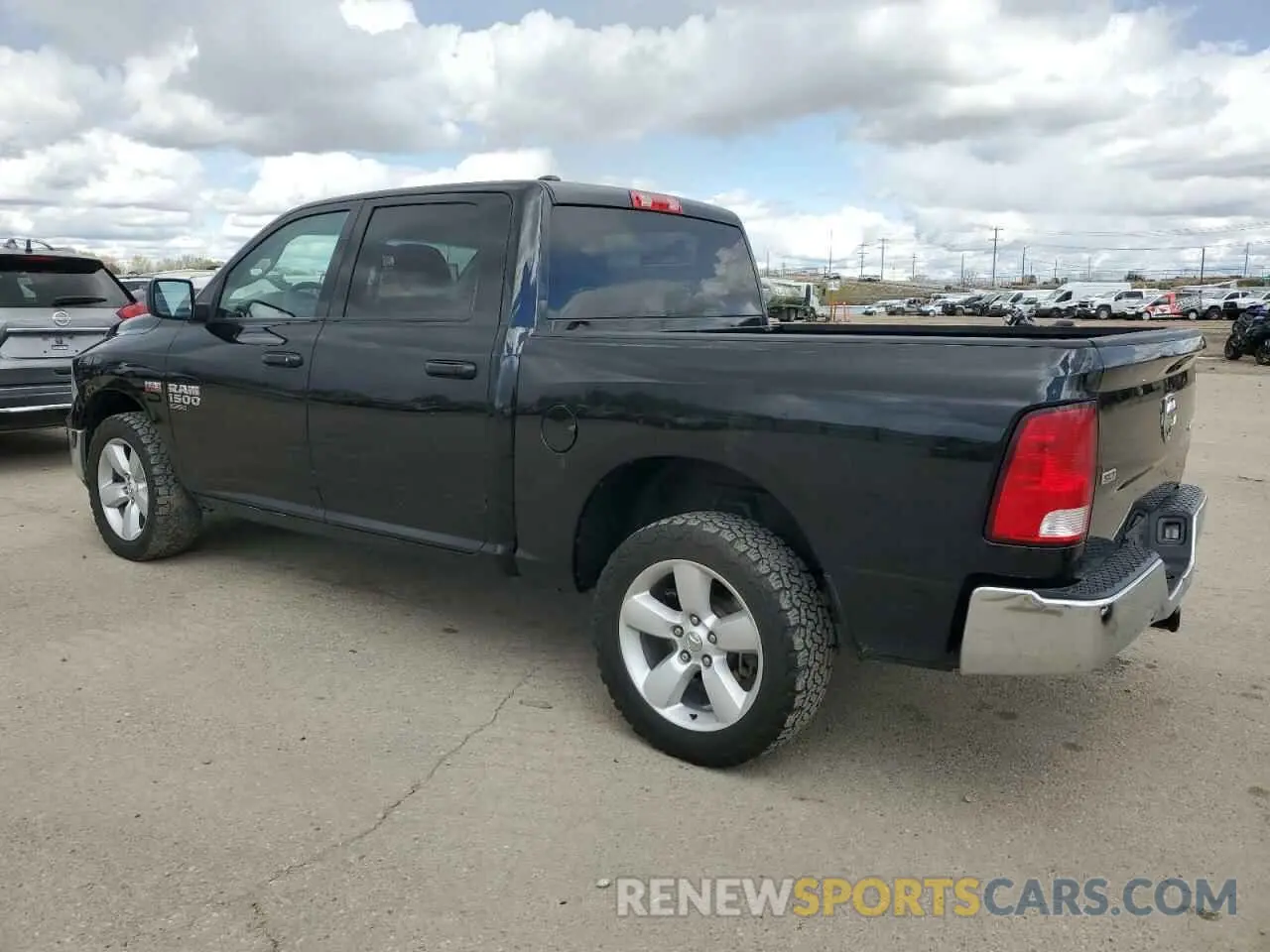 2 Photograph of a damaged car 1C6RR7LT1KS511212 RAM 1500 2019