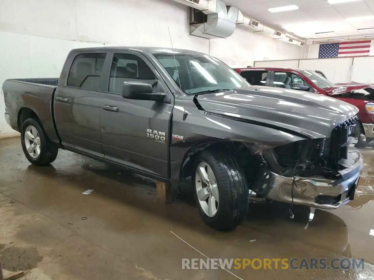 4 Photograph of a damaged car 1C6RR7LT1KS511369 RAM 1500 2019