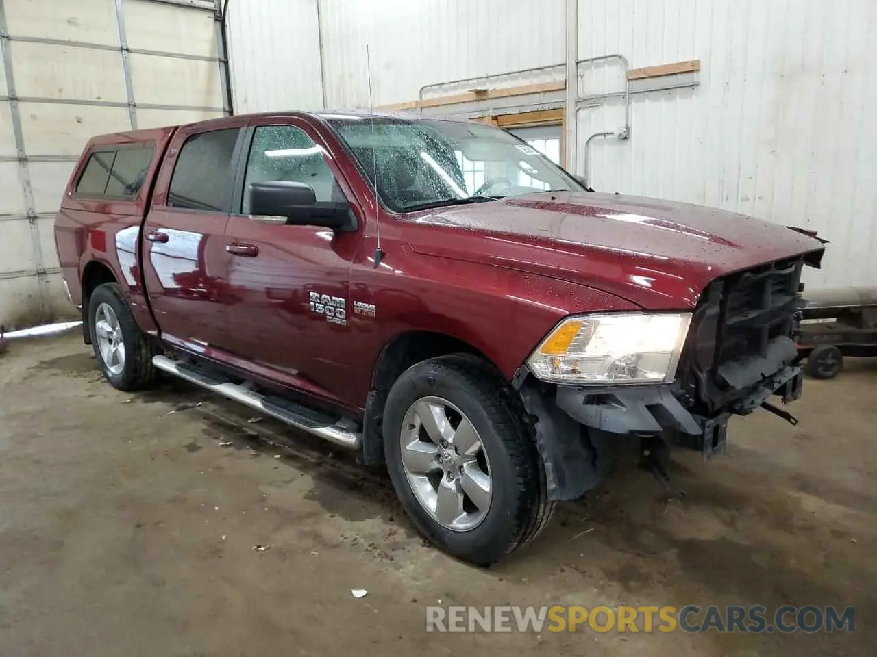 4 Photograph of a damaged car 1C6RR7LT1KS559325 RAM 1500 2019