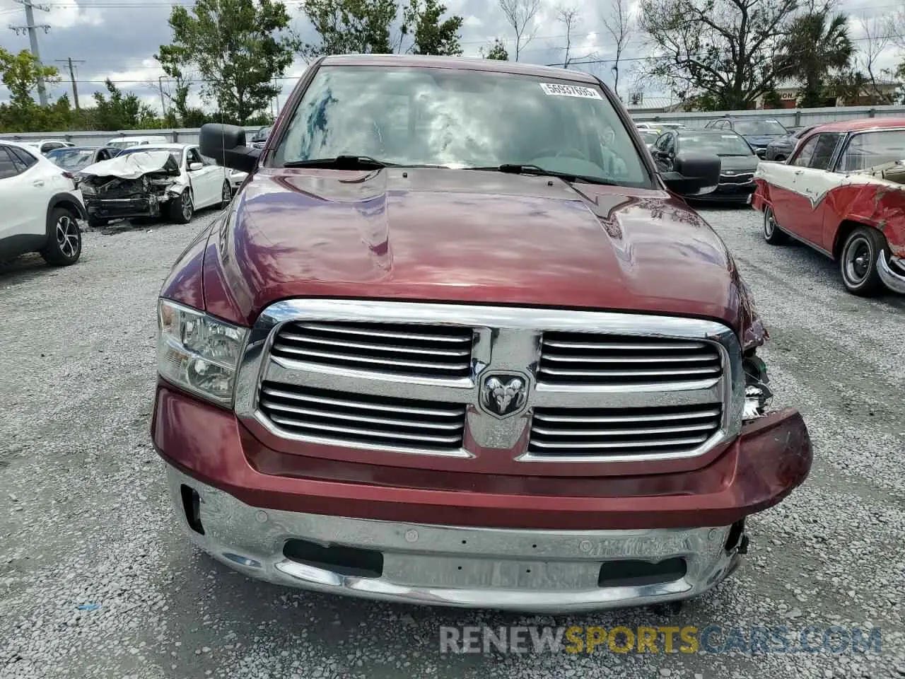 5 Photograph of a damaged car 1C6RR7LT1KS560197 RAM 1500 2019