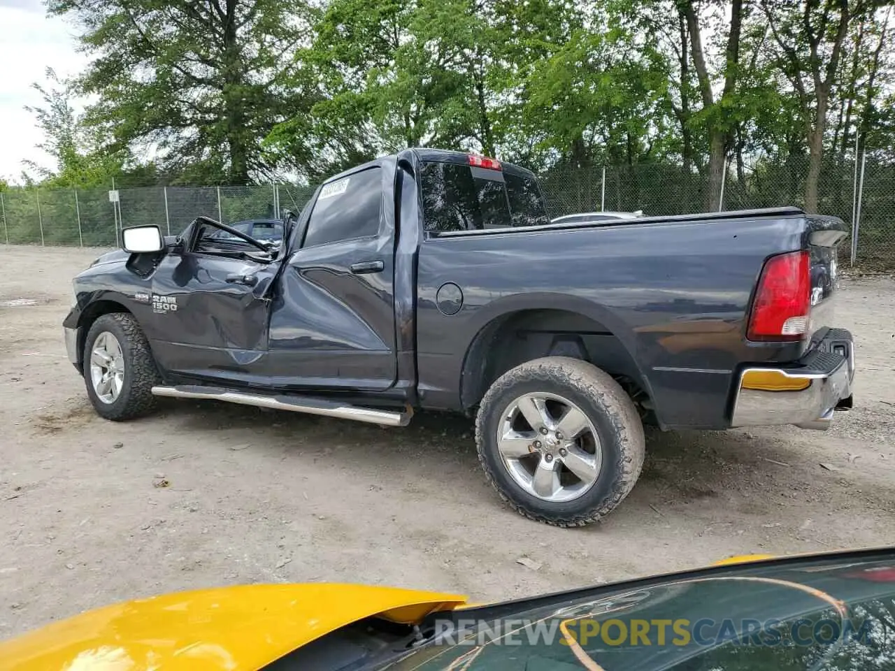 2 Photograph of a damaged car 1C6RR7LT1KS570373 RAM 1500 2019