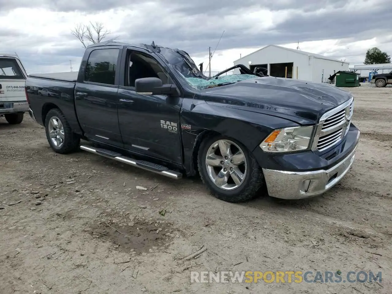 4 Photograph of a damaged car 1C6RR7LT1KS570373 RAM 1500 2019