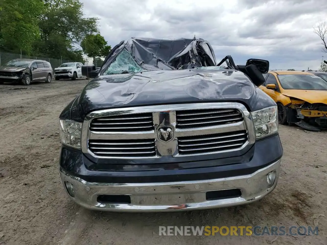 5 Photograph of a damaged car 1C6RR7LT1KS570373 RAM 1500 2019