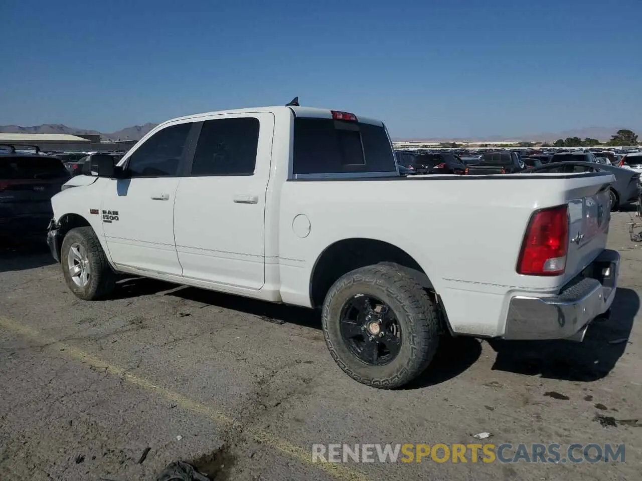 2 Photograph of a damaged car 1C6RR7LT1KS591580 RAM 1500 2019
