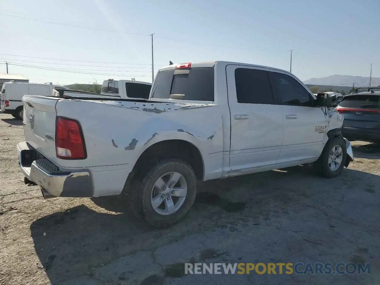 3 Photograph of a damaged car 1C6RR7LT1KS591580 RAM 1500 2019