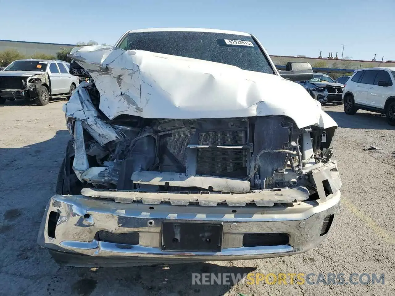 5 Photograph of a damaged car 1C6RR7LT1KS591580 RAM 1500 2019