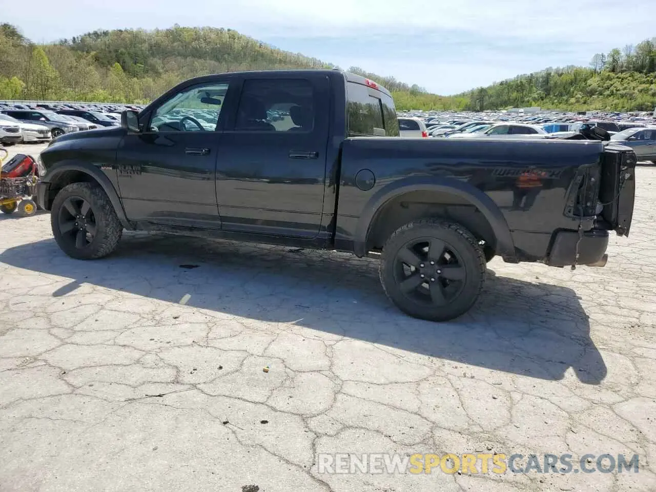2 Photograph of a damaged car 1C6RR7LT1KS714908 RAM 1500 2019