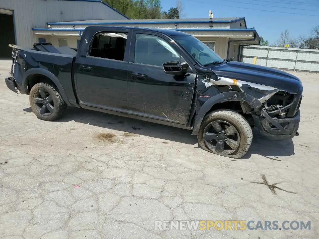 4 Photograph of a damaged car 1C6RR7LT1KS714908 RAM 1500 2019