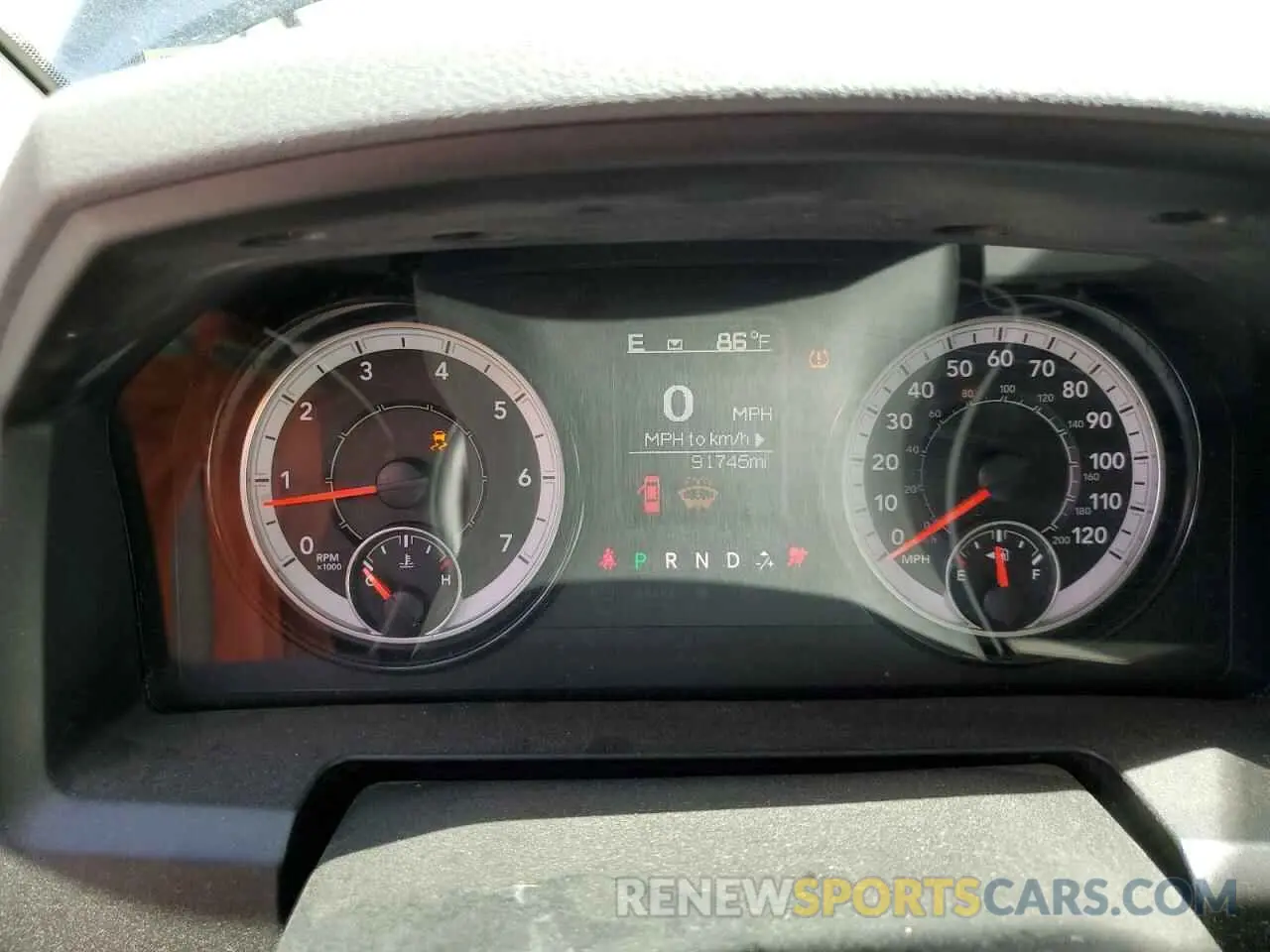 9 Photograph of a damaged car 1C6RR7LT1KS714908 RAM 1500 2019