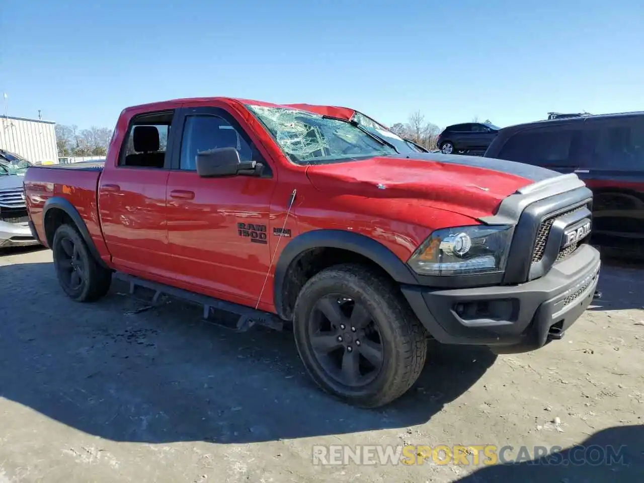 4 Photograph of a damaged car 1C6RR7LT1KS714911 RAM 1500 2019