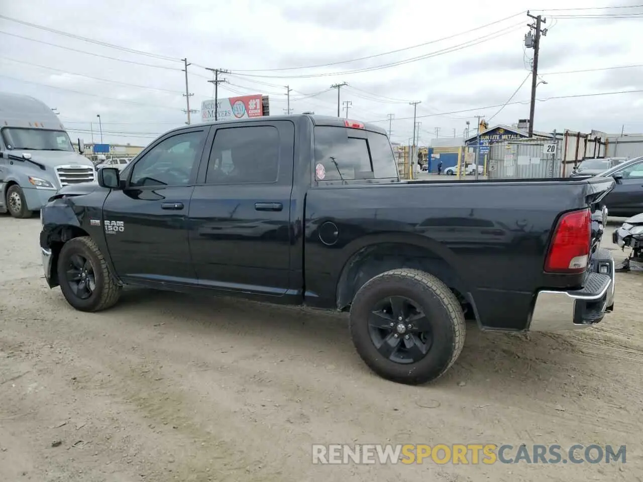 2 Photograph of a damaged car 1C6RR7LT2KS527628 RAM 1500 2019