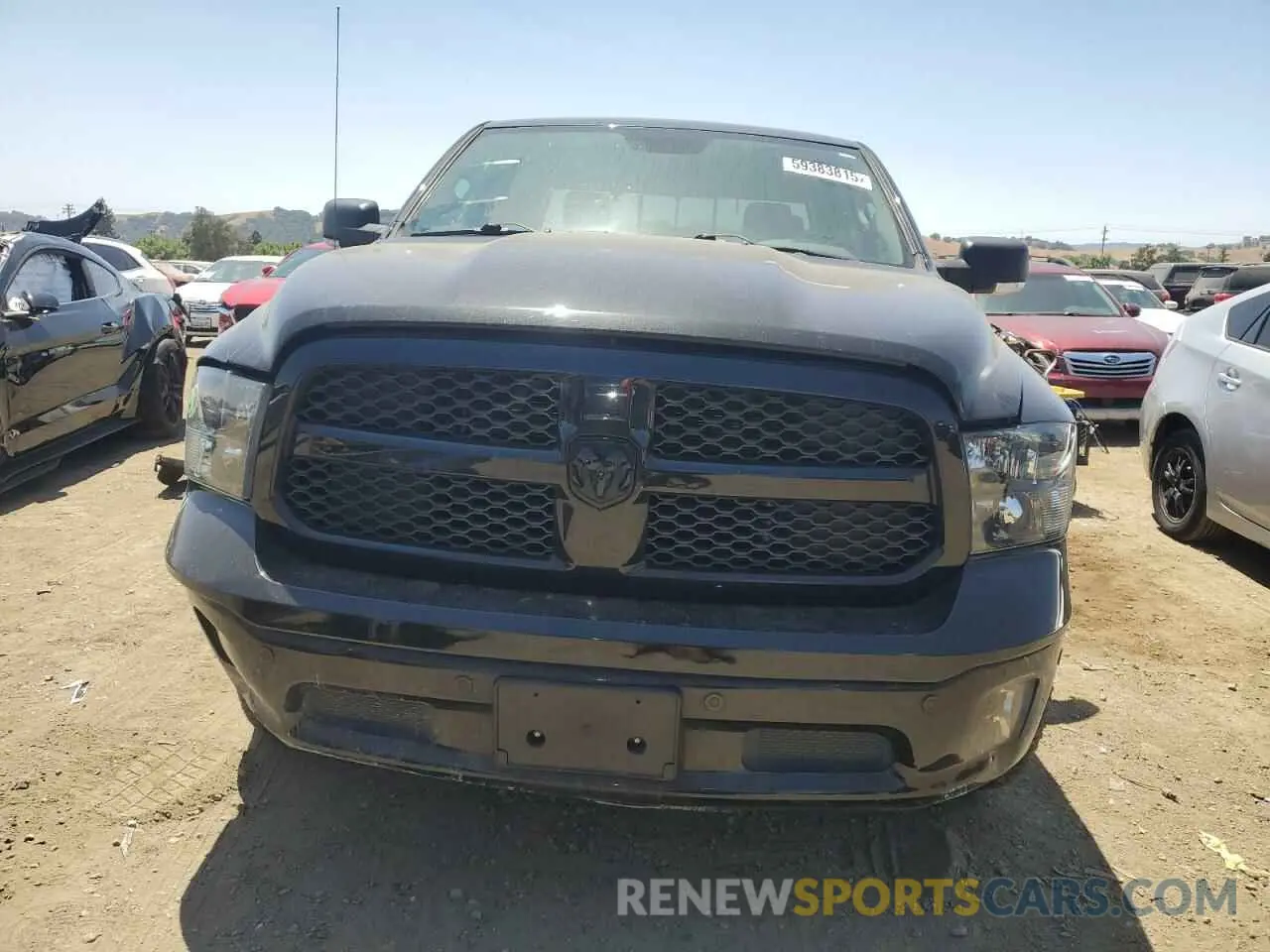 5 Photograph of a damaged car 1C6RR7LT2KS568891 RAM 1500 2019