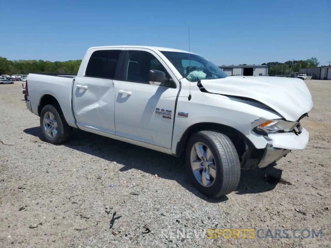 4 Photograph of a damaged car 1C6RR7LT2KS570012 RAM 1500 2019