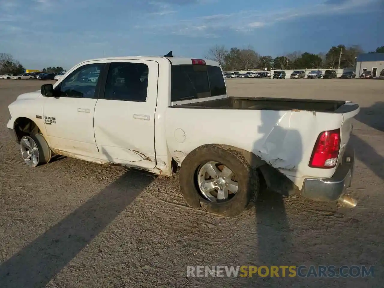 2 Photograph of a damaged car 1C6RR7LT2KS624151 RAM 1500 2019