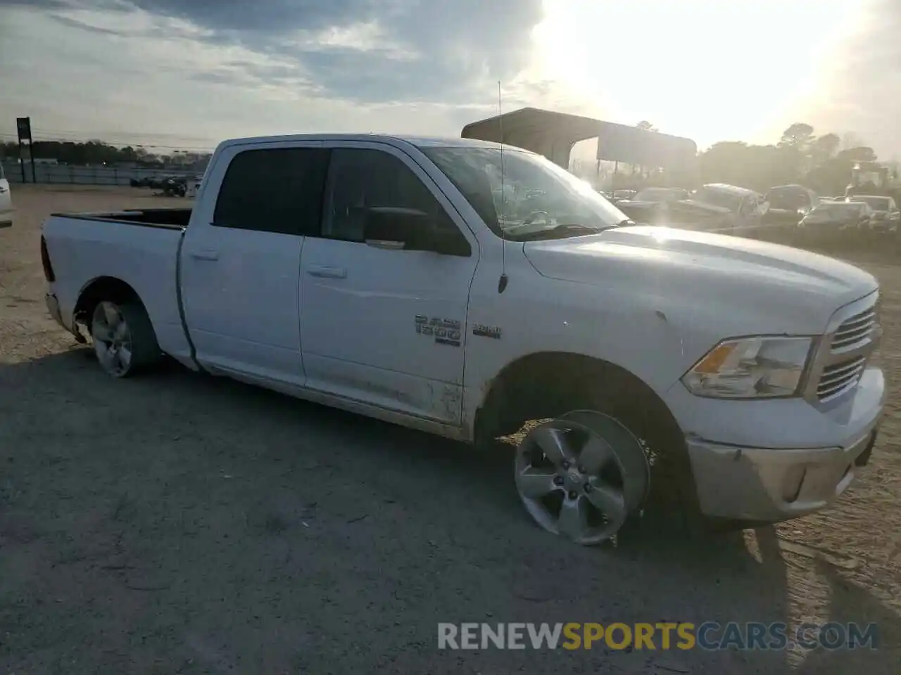 4 Photograph of a damaged car 1C6RR7LT2KS624151 RAM 1500 2019