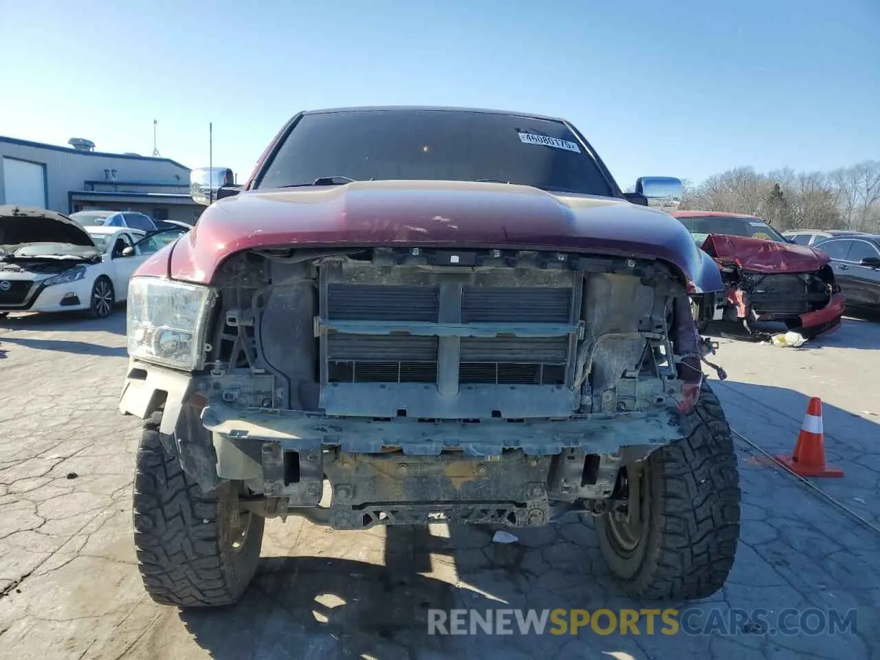 5 Photograph of a damaged car 1C6RR7LT3KS557141 RAM 1500 2019