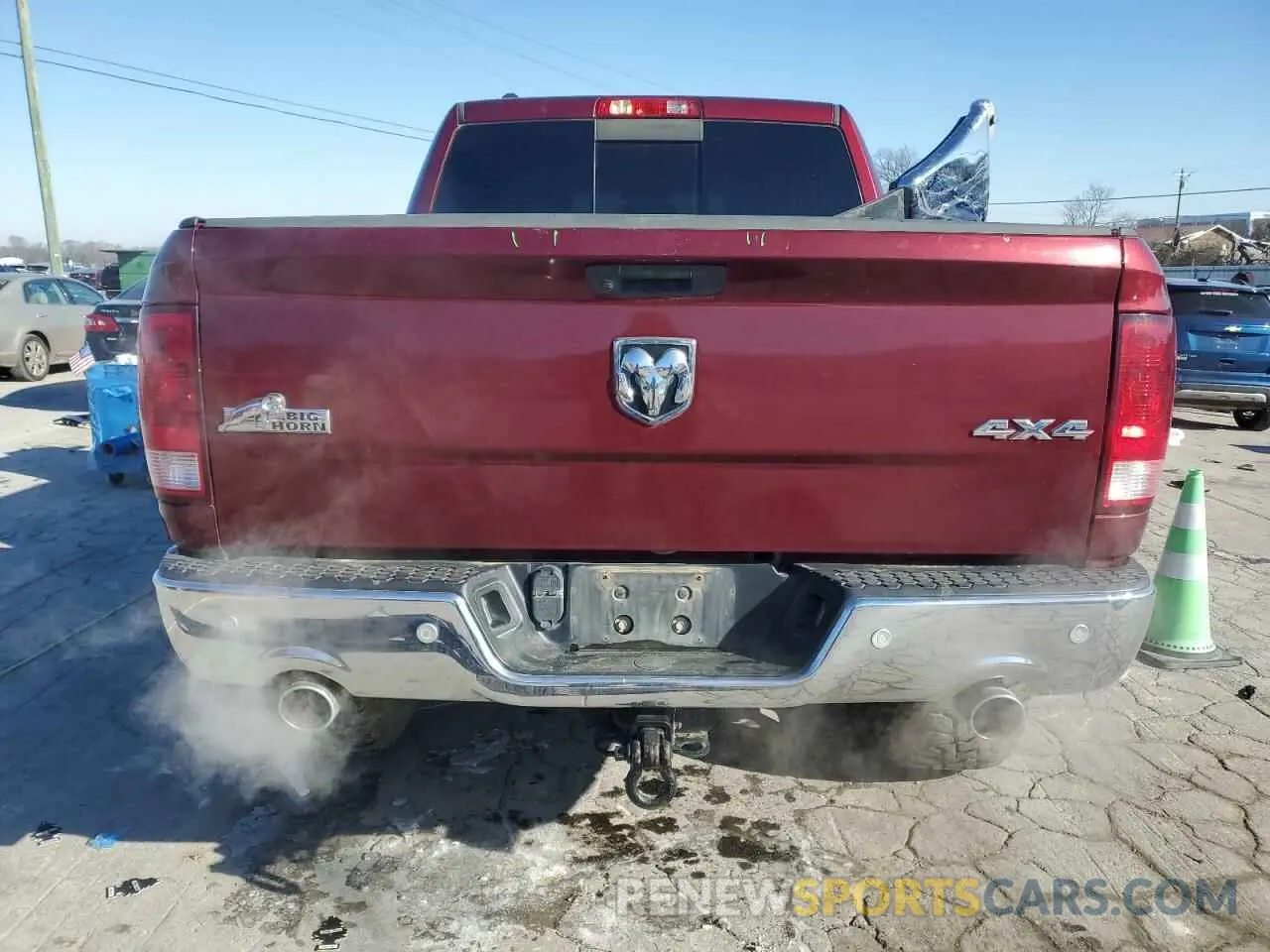 6 Photograph of a damaged car 1C6RR7LT3KS557141 RAM 1500 2019