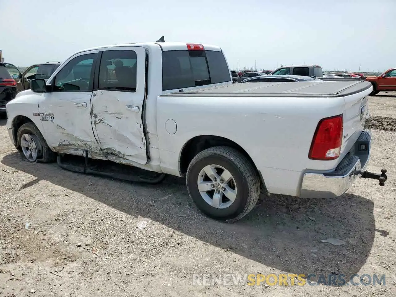 2 Photograph of a damaged car 1C6RR7LT5KS634186 RAM 1500 2019